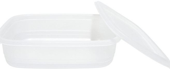 [세트]포장용기 죽용기(소)620ml 50개 + 뚜껑50개 세트/배달용기