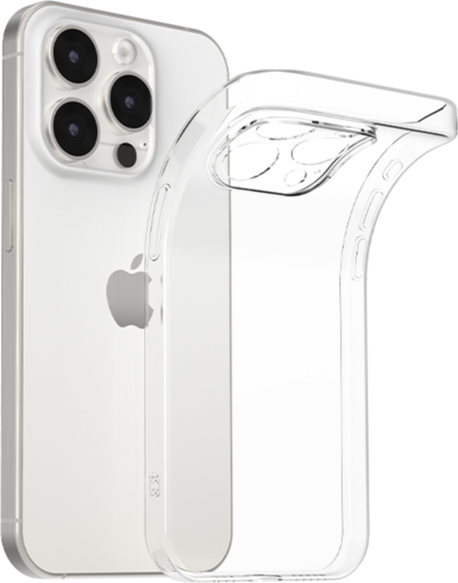 지모 아이폰 카메라 보호 클리어 젤리 케이스