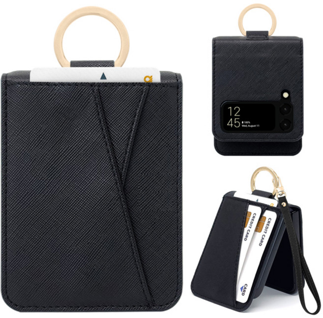 오엔이 카드포켓커버 O링홀더 Z플립 휴대폰 케이스