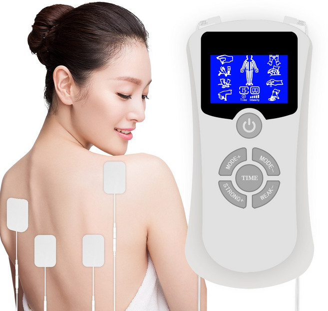 woflend 저주파 마사지기 EMS&TENS@FES저주파치료기 크리스마스 선물, AST-802B