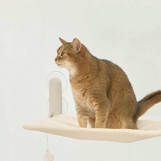 세이펫 창문캣타워 / 윈도우캣타워, 틈새캣타워-M, 1세트, 그레이