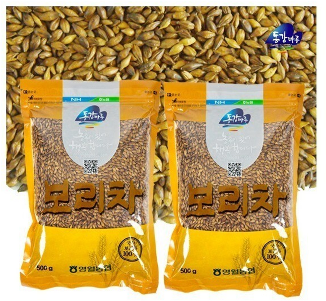 영월농협 동강마루 보리차, 500g, 2개입