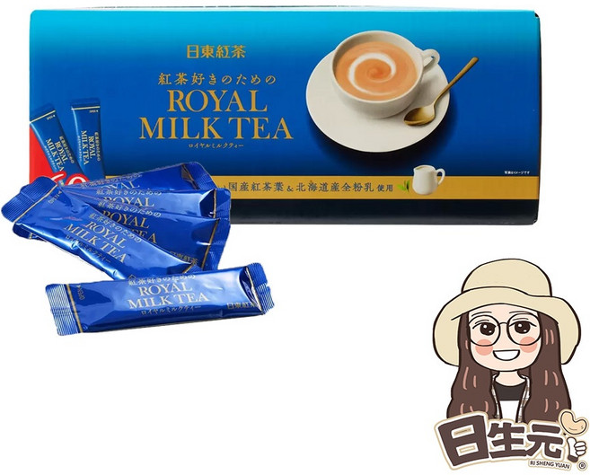 日東紅茶 皇家奶茶 14g, 1個