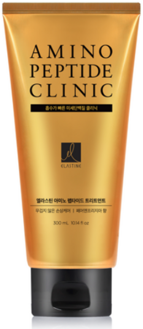 엘라스틴 아미노 펩타이드 약산성 단백질 헤어팩 트리트먼트 페어앤프리지아 향, 300ml, 2개