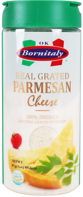 리얼 그레이티드 파마산치즈, 85g, 1개