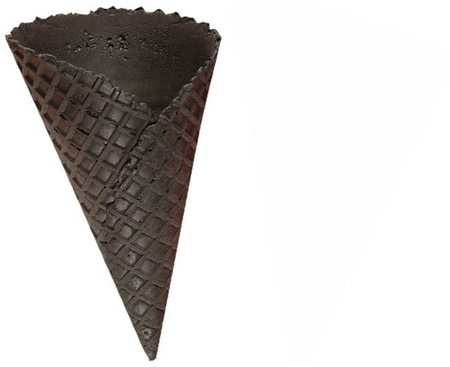 업소용 슈가콘 와플콘 아이스크림콘200개 아이스크림, 8.5구 블랙 200개, 1개, 1L