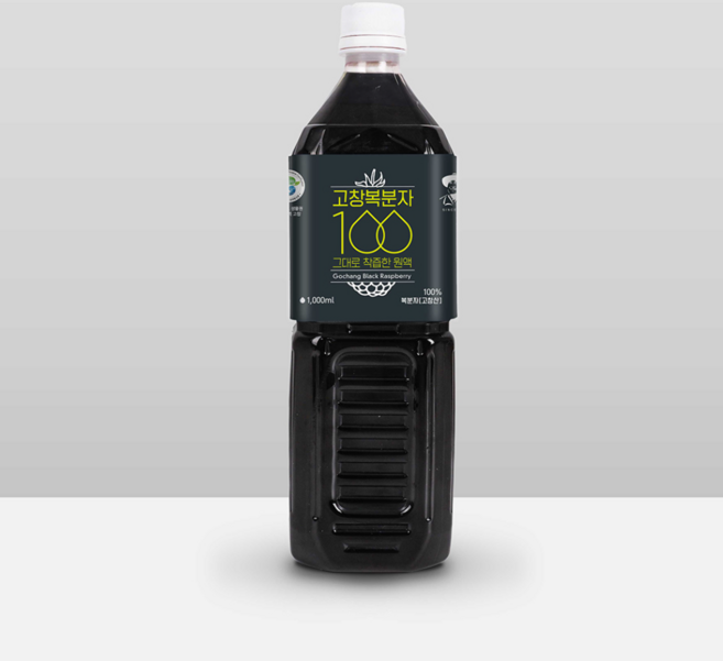 호야농장 고창산 복분자 원액 100% 1L, 1개, 1개, 1개입, 1g