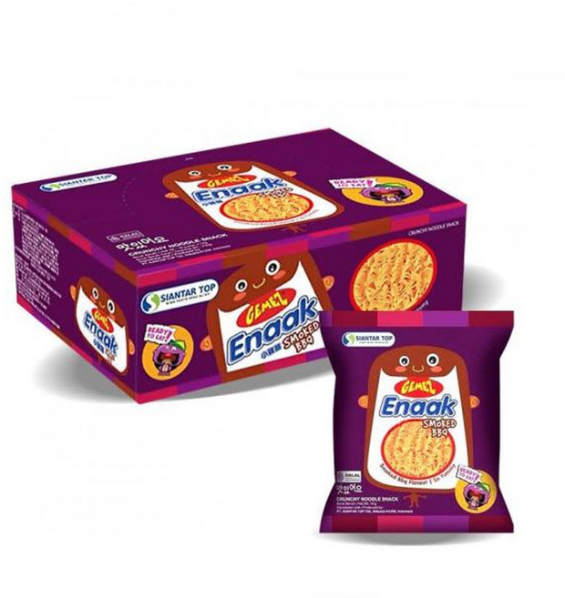 게메즈 에낙 스모크 바베큐맛 대용량 과자 스낵 사무실 회사 간식 라면과자 수입과자 아이들 술안주, 420g, 2개