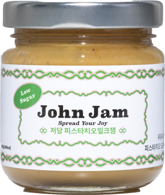 존잼 저당 두바이 피스타치오밀크잼, 100g, 1개