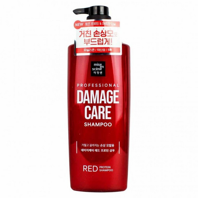 미장센 데미지케어 레드 프로틴 샴푸 680ml(130067), 1개, 1ml