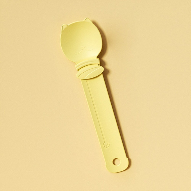 PH 고양이 간식용 스푼 추르짜개 디스펜서 5023 25cm, 1개, 옐로