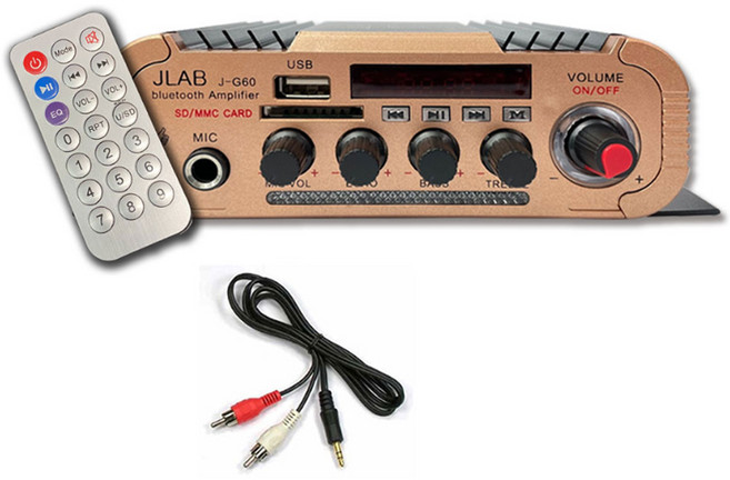 J-G60 120W 블루투스 매장용 카페 업소용 매장 앰프