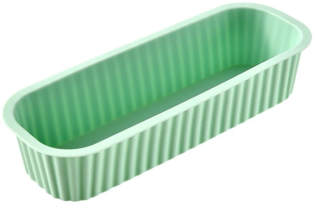 1/4Pcs 미니 가정용 직사각형 실리콘 금형 캔디 토스트 빵 DIY 주방 용품 케이크 Bakeware 팬 베이킹 도구, 01 China Mainland, 1개, 01 1Pc Mint Green