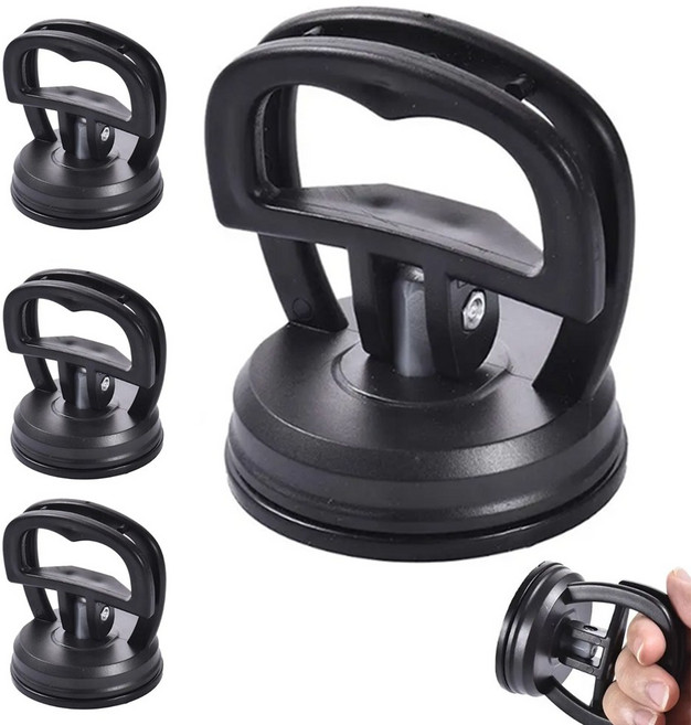 4P 미니 유리흡착기 진공 흡착기 덴트복원 미니흡착기, 1세트, 블랙