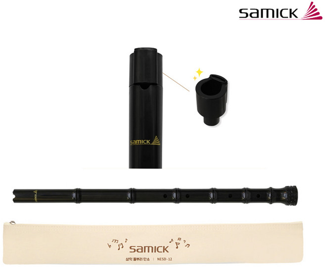 삼익 더 쉬운 이지단소 NESD-12 위치가늠 돌기 단소, 1개