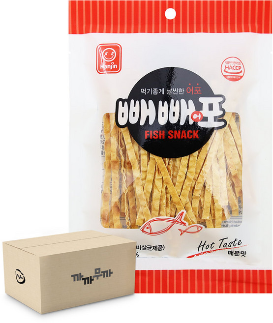 한진 빼빼어포 매운맛 24g 30개입, 30개