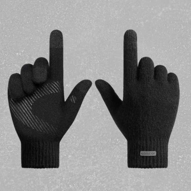 우브레 겨울 니트장갑 기모 스마트폰 터치