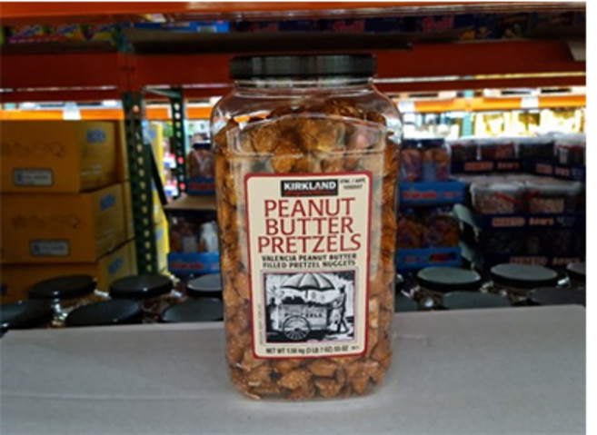 커클랜드 시그니춰 피넛버터 프레첼 1.56kg, 1개