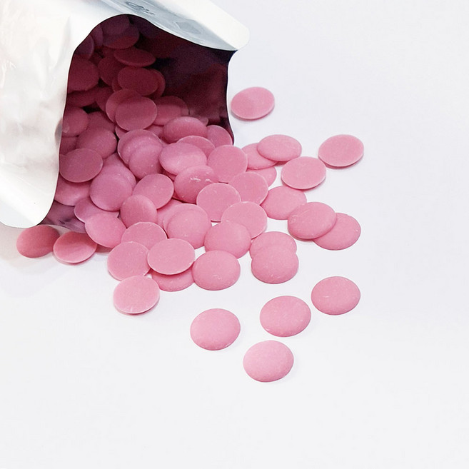 루미에르 딸기향 코팅 초콜렛. 200g, 1kg, 1개