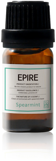 에피레 천연 아로마 에센셜 오일 원액 100%, 1개, 10ml, 스피아민트