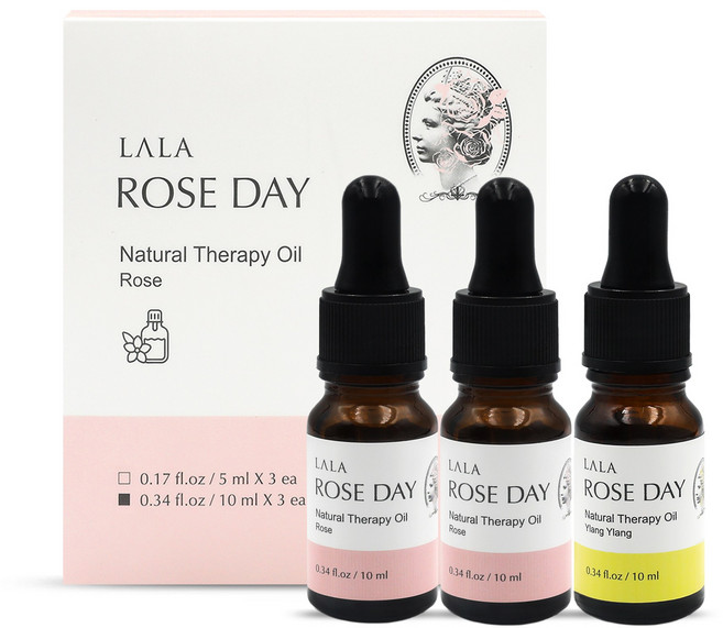 라라로즈데이 스포이드 이너퍼퓸 일랑 3개입 10ml세트, 3개, 10ml