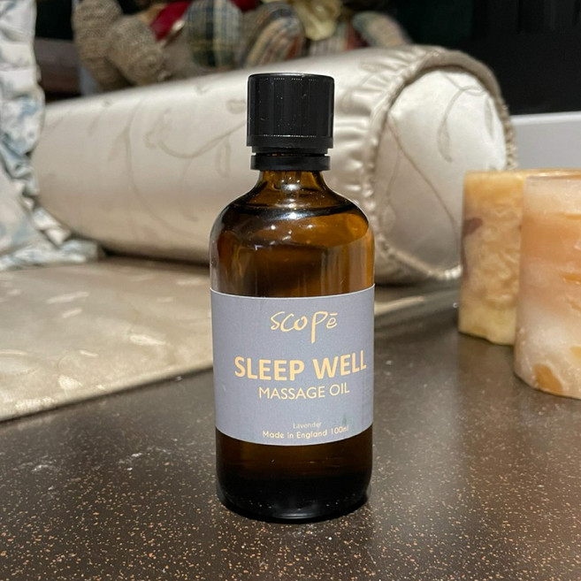 SCOPe 詩可貝 好眠英式薰衣草按摩油, 1個, 100ml