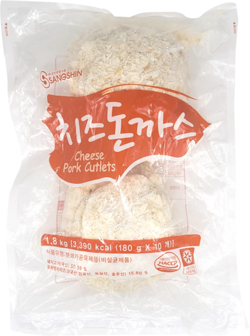 모짜렐라치즈 돈까스 1.8kg, 1개