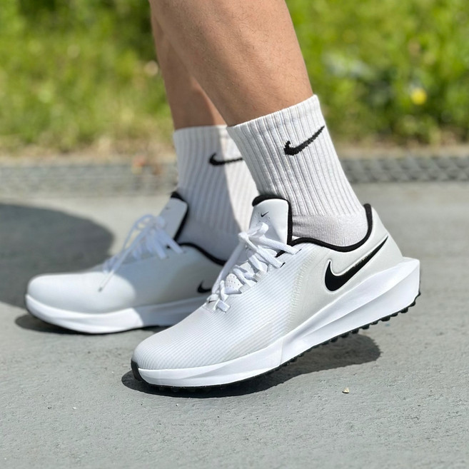 나이키 IPNT 남성 여성 골프화 스포츠 운동화 인피니티 G 와이드 신발 화이트