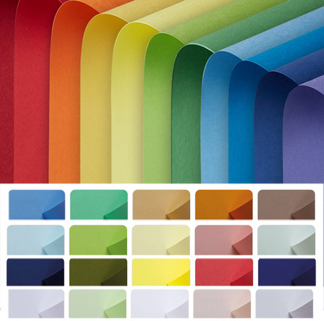 종이문화 4절 양면색상지 낱장 70색 4절색지 칼라색지 색상지 1장, NO.30 연주홍색