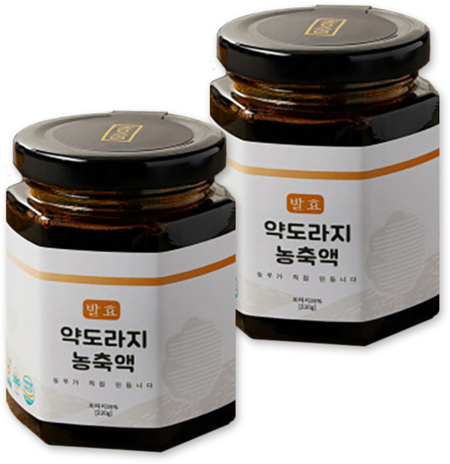 청숨 약도라지청 발효 배도라지 농축액, 2개