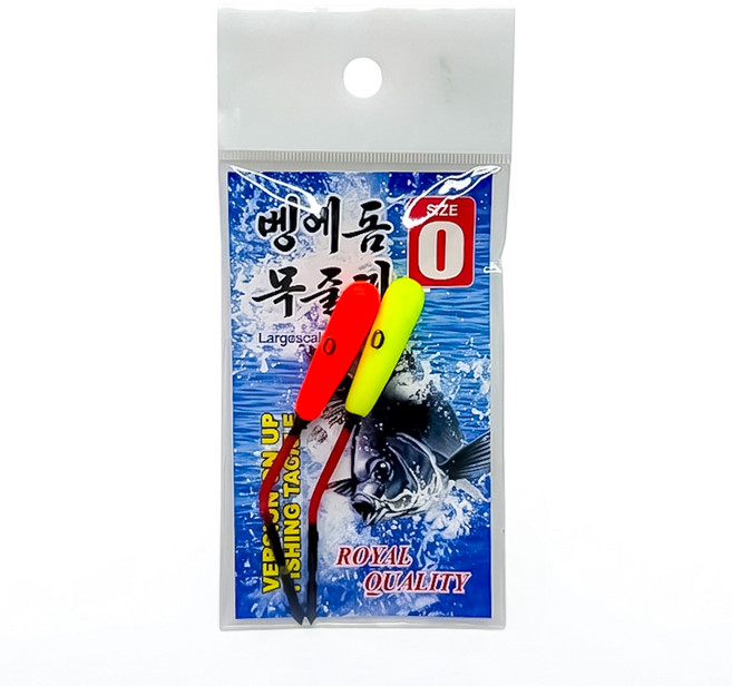 영진조구 벵에돔 목줄찌 자립찌 EVA 학공치 어신찌, 1개, 0호 (2개입)