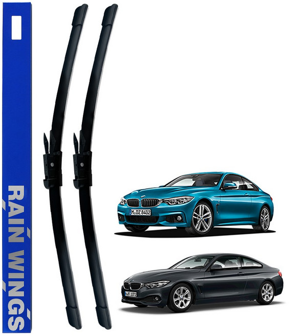 레인윙스 BMW 4시리즈 F32 F33 F36 전용 호환형 플랫 와이퍼 14년~20년 2도어 4도어 쿠페 그란쿠페 420i 428i 430i 420d 럭셔리 M스포츠, BMW 4시리즈 (F32 F33 F36)14년~20년