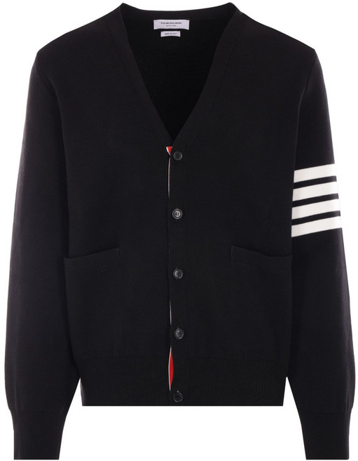 톰 브라운 스트라이프 디테일 가디건