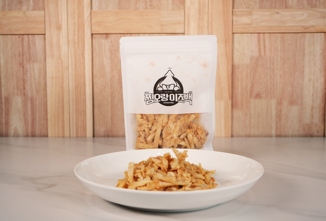 찡오랑 몸탱이 땅콩버터구이 영화관오징어 맥주안주 주전부리 150g, 몸탱이 대용량200g, 1개