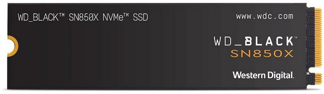 WDBLACK 2TB SN850X NVMe SSD - Gen4 PCIe M.2 2280 7 300MBs - WDS200T2X0E 내장형 게이밍