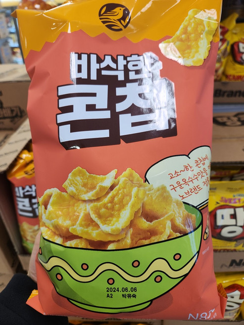 노브랜드 바삭한 콘칩 230g 안전포장, 1개