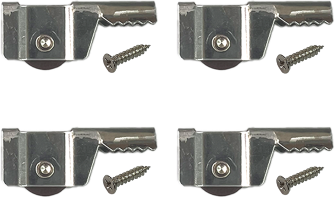 드림공간 방충망로라 방충망바퀴 하이샤시용 PVC바퀴, 4개, MF-115B / 14.5mm