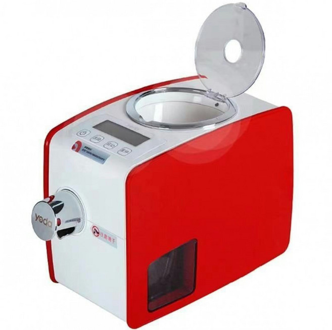 전자동 오일 프레스 최소형 다기능 땅콩 호두 착유기 뜨겁고 차가운 지능형 전기 오일 프라이어 착유기 오일프레스기 소형 가정용 전동 자동 냉압착 열압착 착유기 참기름 들기름 생들기름, 냉압 오일 프레스(땅콩만 사용)