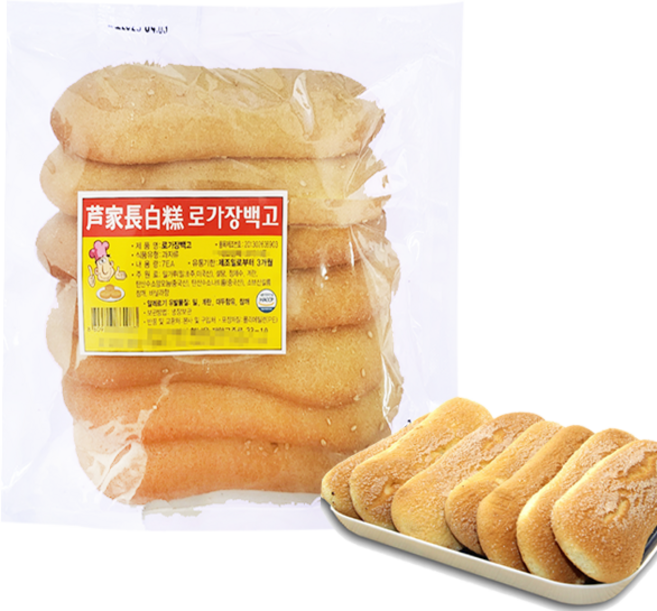 홍홍 중국식품 중국 로가 장백고 7개구성 중국과자 옛날과자 중국간식, 300g, 1개