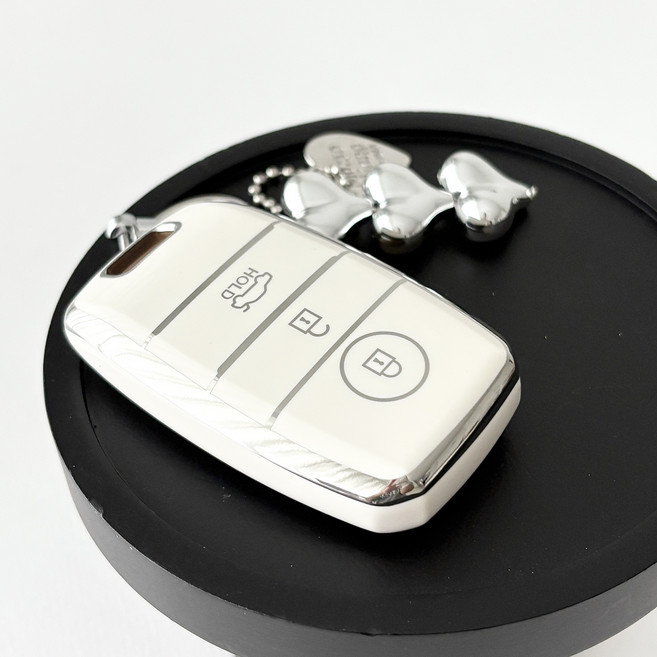 럽메이드 기아 TPU차키케이스+하트키링, K-07