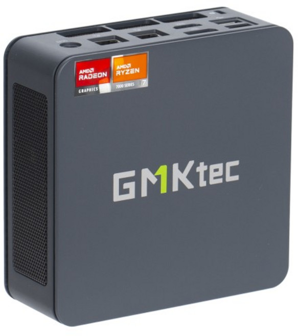 GMKtec 미니 PC 게이밍 K6 AMD Ryzen 7 7840HS R5 6600H 듀얼 NIC LAN 2.5Gbps 데스크탑 컴퓨터 USB4.0 HD, 04 No Ram No SSD No OS, 02 M6 R5 6600H, 03 AU, 1개