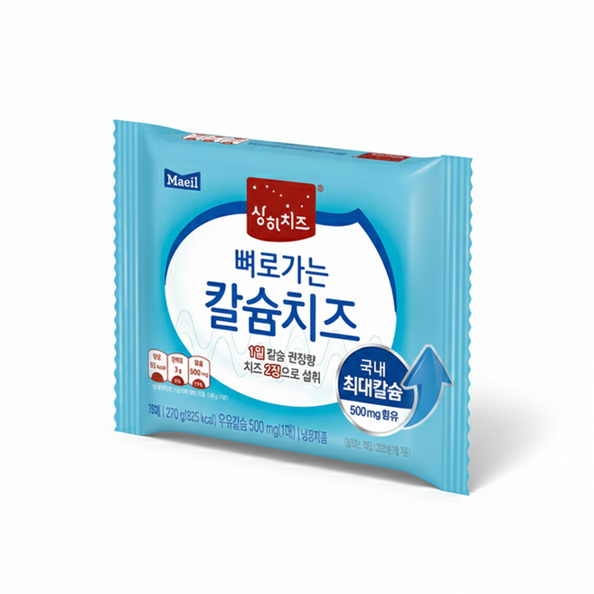 매일유업 상하 뼈로가는 칼슘치즈270g 8개, 270g