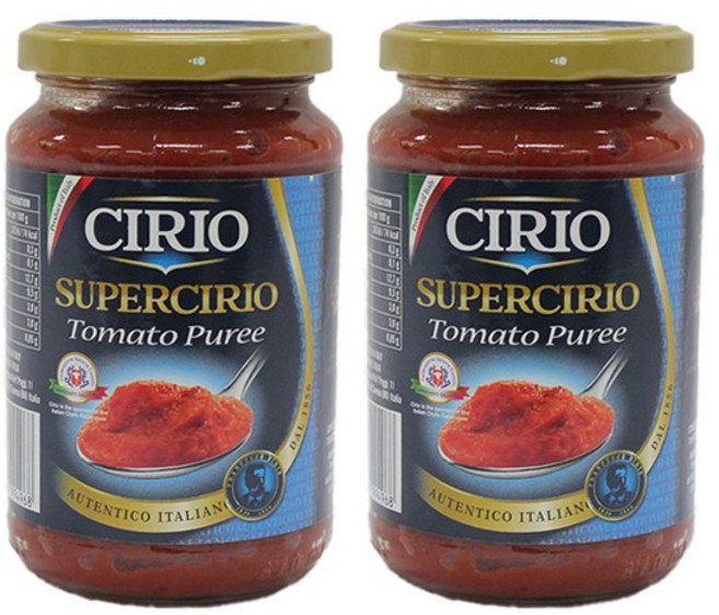 시리오 토마토퓨레 350g x 2개