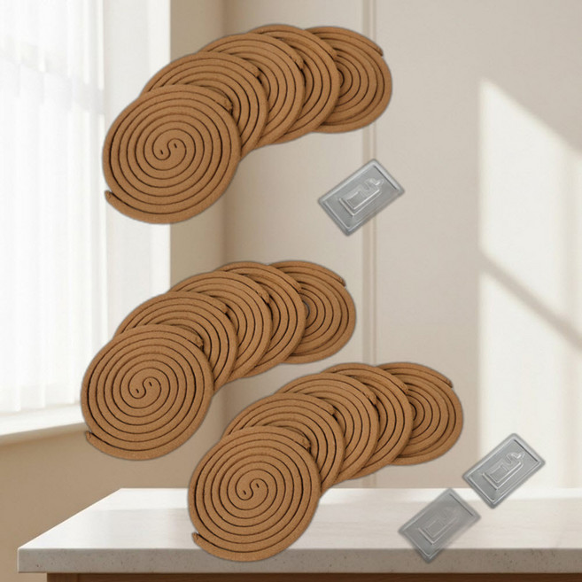 레코멘 모기향 모기퇴치제, 10입