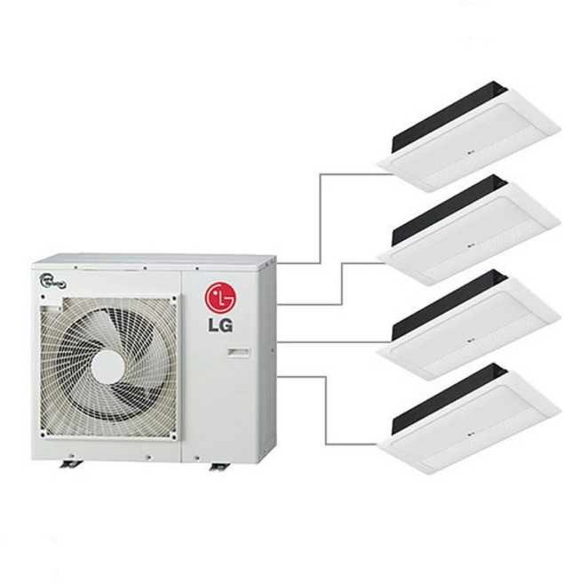 LG/가정용/시스템에어컨/4대/4마력+18+6+5+5/실내외기+기본설치포함-ANS