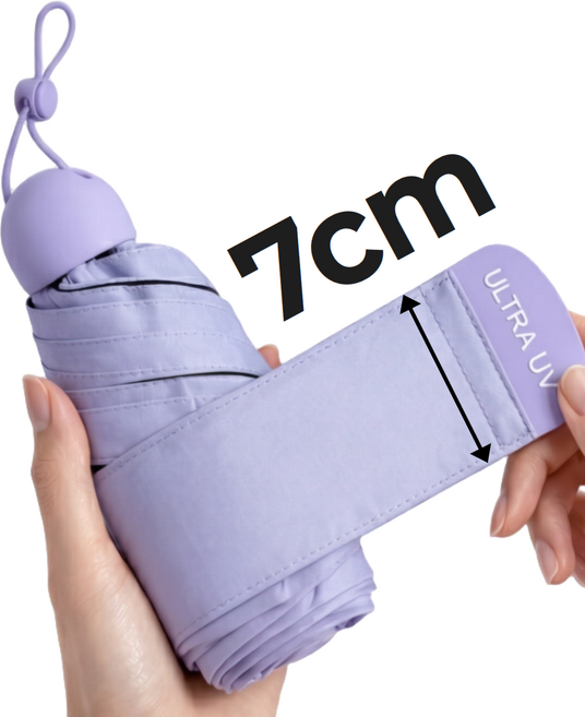 마스비온 접기쉬운 자외선차단 초경량 암막 5단 우양산