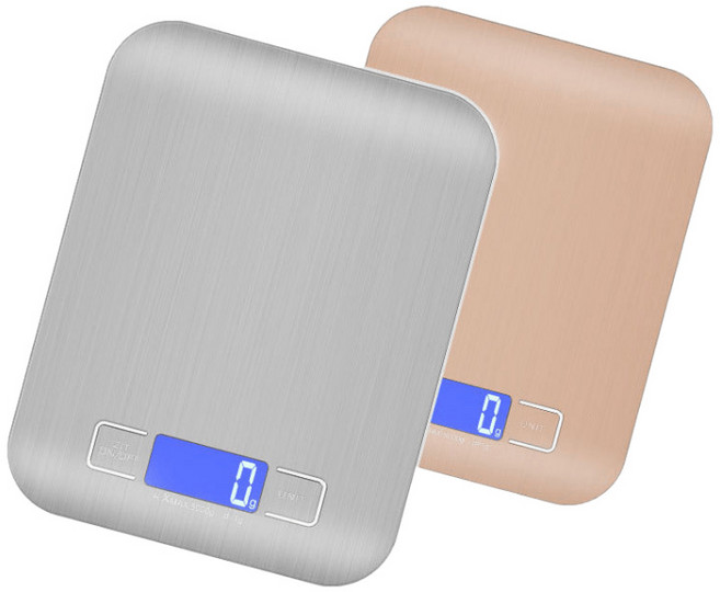 不鏽鋼廚房秤 USB小平板電子秤, 充電款白色10kg, 無, 10kg