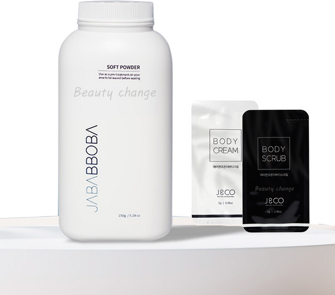 자바뽀바 왁싱 파우더 전처리제 150g 제모용품+사은품증정, 1개