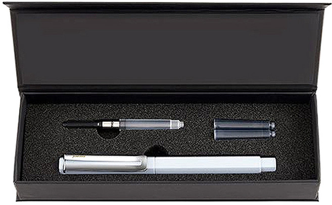 모나미 153 네오 만년필 세트, F, 그레이