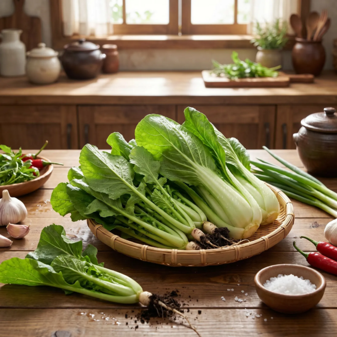 [다정한농산물] 산지직송 국내 어린 열무 얼갈이 세트, 1개, 열무 2kg +얼갈이 2kg